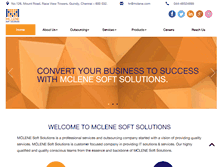 Tablet Screenshot of mclene.com